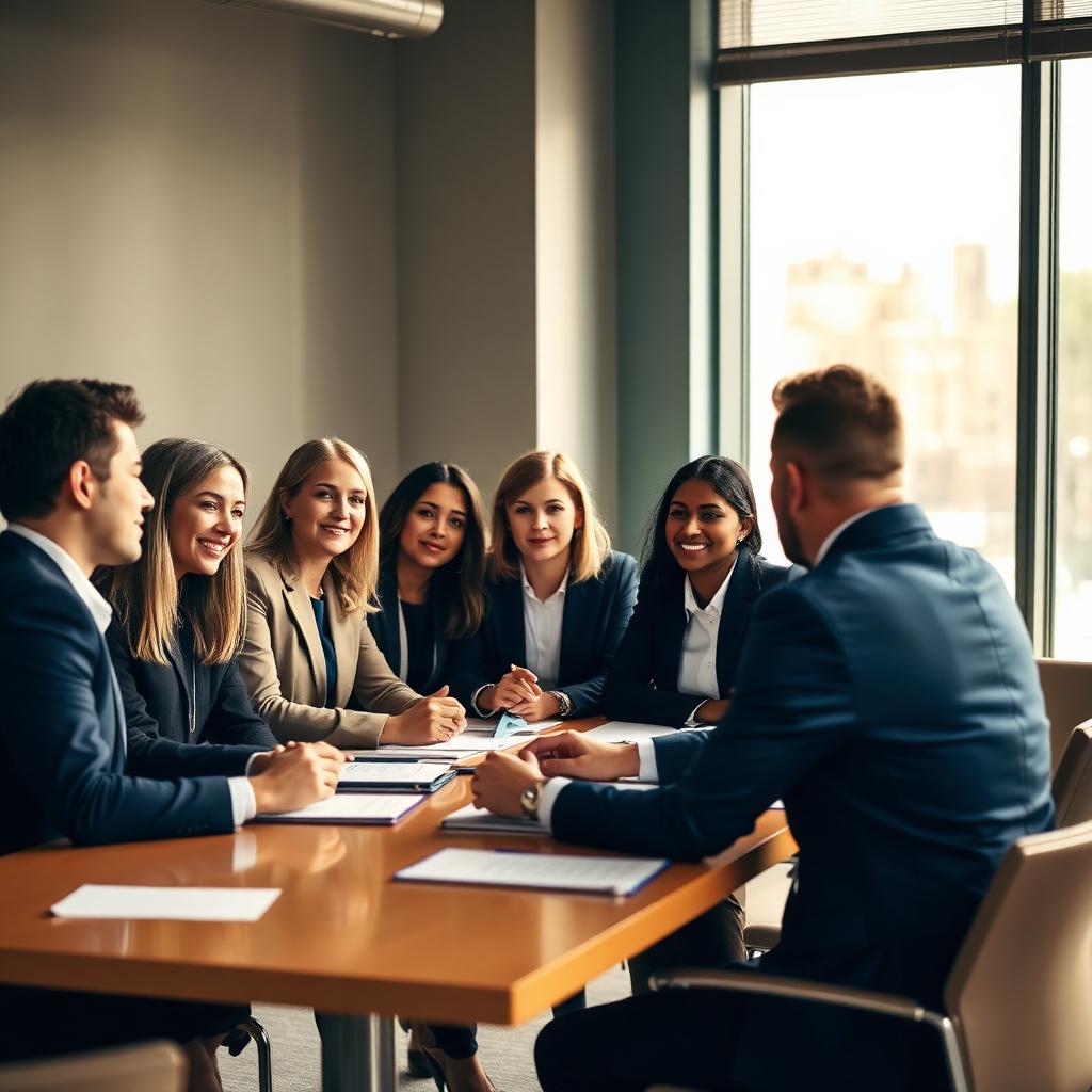 Tým M-Agency Partners při konzultaci
